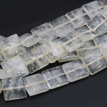 Quarzo lemon quadrato liscia 18 mmgrado A++ conf. 4 pz