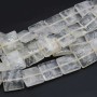 Quarzo lemon quadrato liscia 18 mmgrado A++ conf. 4 pz