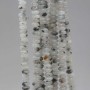 Labradorite bianca Rondelle 4x2 mm filo 40 cm