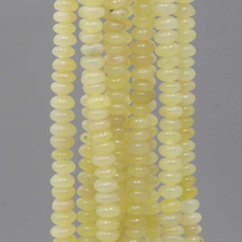 Giada Rondelle 4x2 mm filo 40 cm Giada Rondelle 4x2 mm filo 40 cm