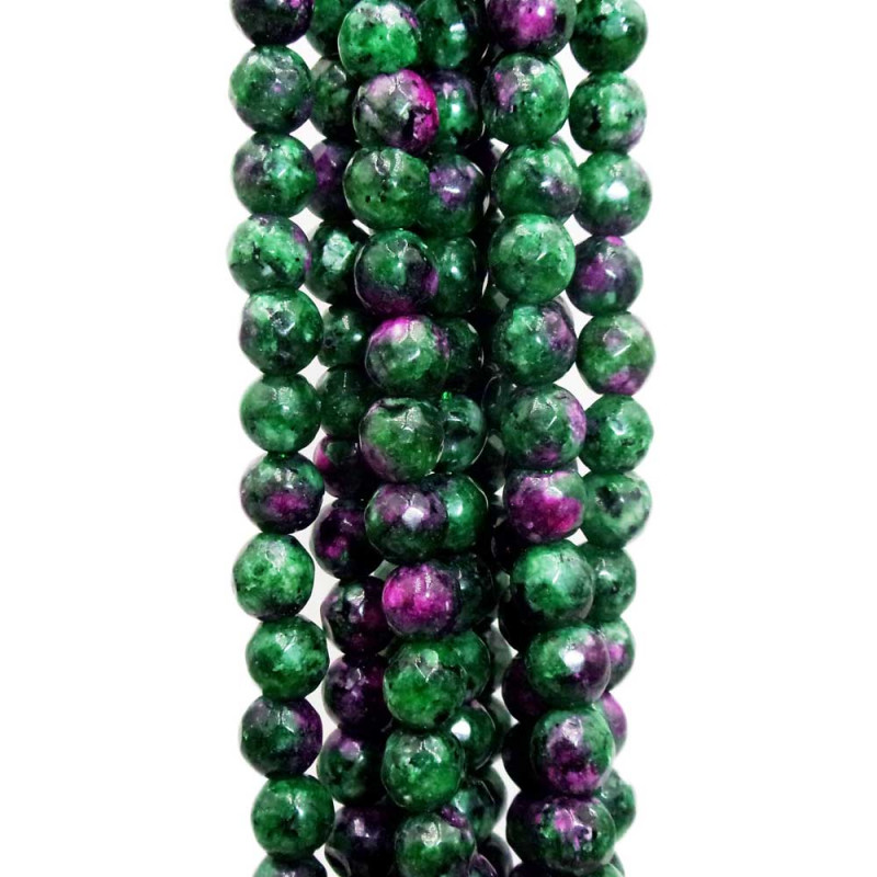 Rubizoisite tonda sfac. 4 mm filo 40 cm (rubzo6a) - pietreeminuterie.com