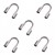Pacco ingrosso Salva filo acciaio 4.8x4 mm conf. 100 pz
