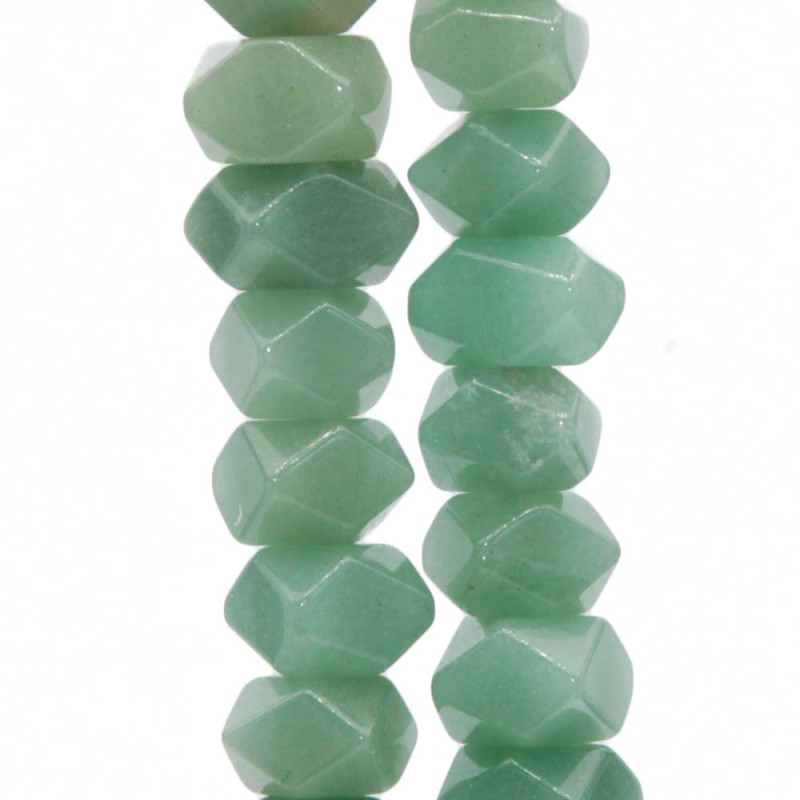 Pietre dure sasso avventurina 10x8 mm circa conf. 6 pz (dia-092s) - pietreeminuterie.com