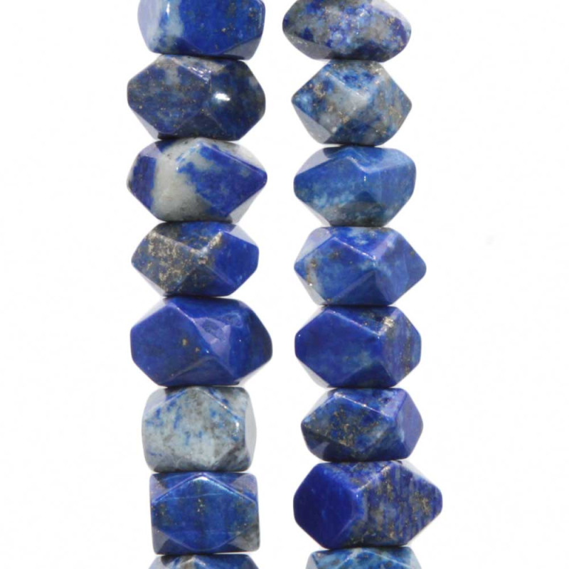 Pietre dure sasso lapislazzuli 10x8 mm circa conf. 6 pz (dia-0933) - pietreeminuterie.com