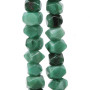 Pietre dure sasso agata verde 10x8 mm circa conf. 6 pz