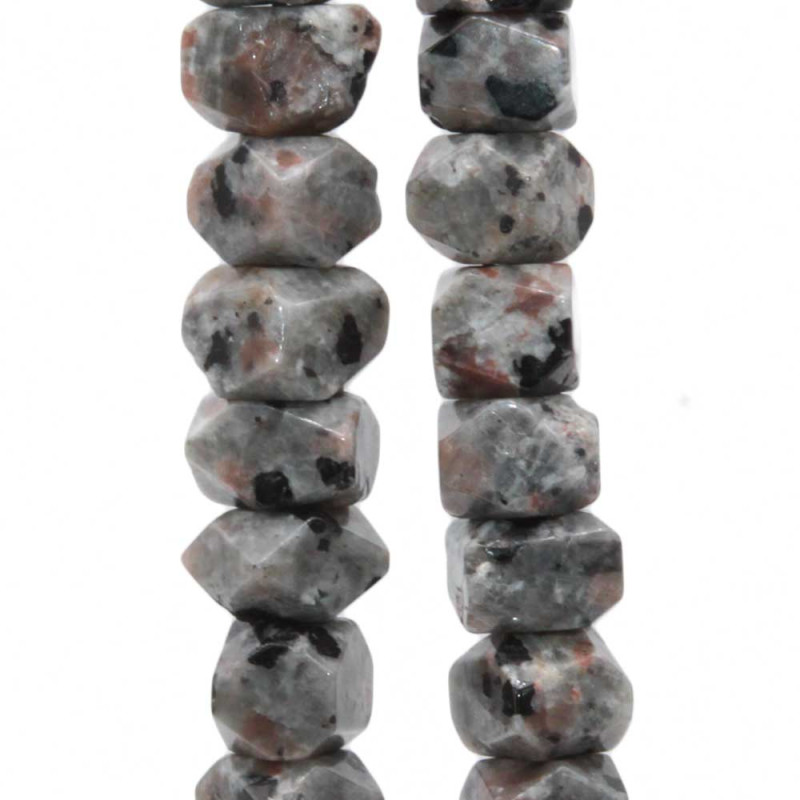 Pietre dure sasso sienite 10x8 mm circa conf. 6 pz (rie-0911) - pietreeminuterie.com