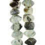 Pietre dure sasso prenite 10x8 mm circa conf. 6 pz
