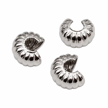 Copri schiaccino intagliato in acciaio 5 mm conf. 10 pz