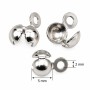 Coprinodo acciaio grande 5 mm conf. 10 pz