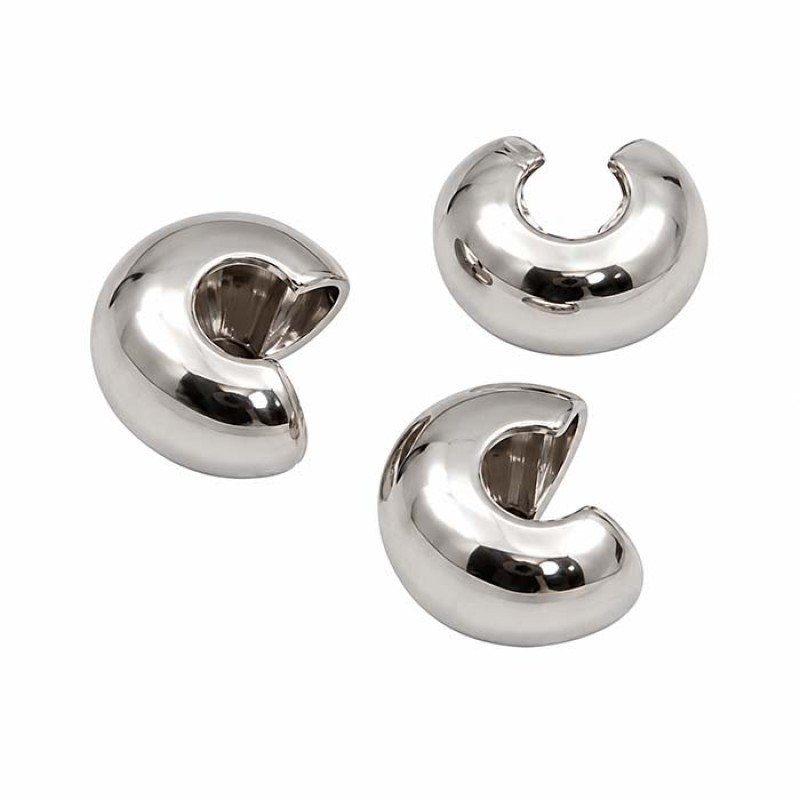Copri schiaccino in acciaio 3 mm conf. 20 pz Copri schiaccino in acciaio 3 mm conf. 20 pz