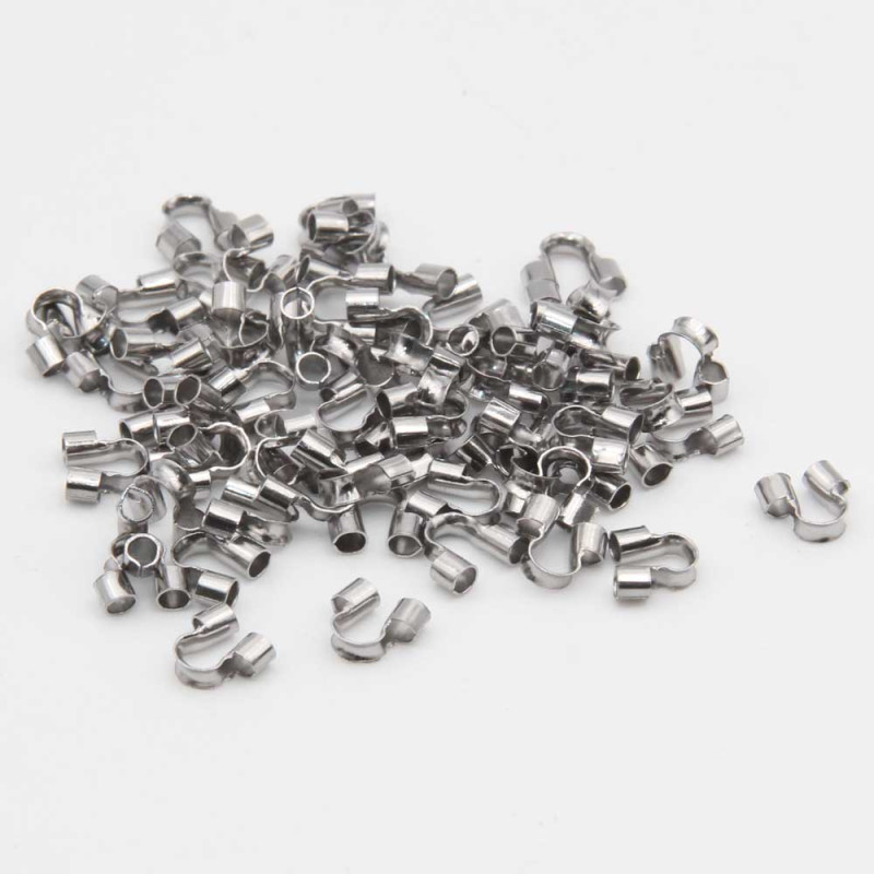 Pacco ingrosso Salvafilo in acciaio 6.3x5 mm 100 pz (sa-fi-11) - pietreeminuterie.com