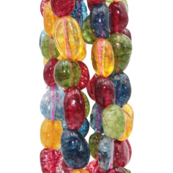 Tormalina pepite 8/10 mm grado A++ filo 40 cm