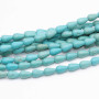 Turchese gocce 10x6 mm liscia filo 40 cm