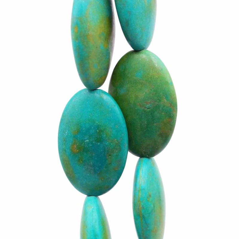 Turchese africano ovale 30x20 mm pacco 2 pz (ottu3898) - pietreeminuterie.com