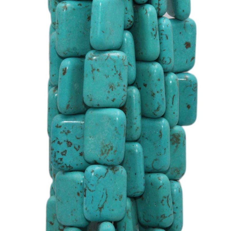 Turchese rettangolo 18x14 mm pacco 10 pz - turc6g66 - pietreeminuterie.com Turchese rettangolo 18x14 mm pacco 10 pz (turc6g66) - pietreeminuterie.com