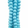 Turchese tonde liscio lucido 6 mm lisce filo 40 cm