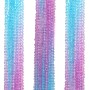 Zirconi colorati azzurri rosa tondi 2 mm sfac. filo 37 cm