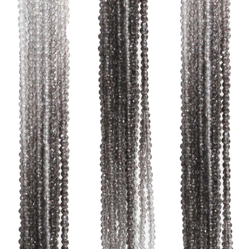 Zirconi colorati neri e grigi tondi 2 mm sfac. filo 37 cm (zirc10pp1) - pietreeminuterie.com