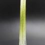 Zirconi colorati verdi e trasparenti tondi 2 mm sfac. filo 37 cm