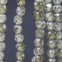 Zirconi tondi sfac. 4 mm light green grado A++ filo 40 cm