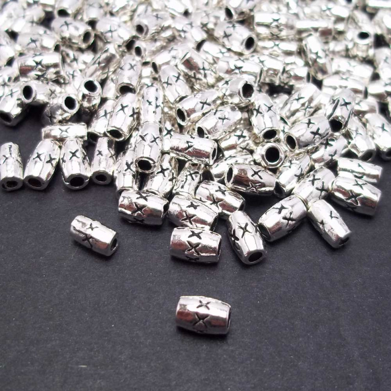 Distanziatori tubicino 6x3 mm 50 pezzi (Dst663) - pietreeminuterie.com