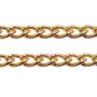 CATENA IN ALLUMINIO ORO 3.8X2.6 MM 1 METRO