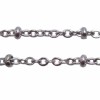 Catena acciaio a palline 1.7 mm maglia ovale 1.7x1.4 mm 1 mt (fc123a) - pietreeminuterie.com