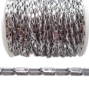 Catena in acciaio 2 mm pacco 50 centimetri 