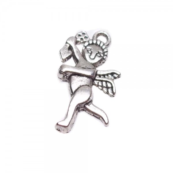 Charms In Metallo | ANGIOLETTO 22x14 MM PACCO 10 PEZZI - Tr007