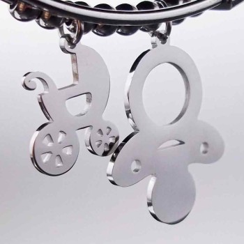 10 pezzi Carrozzina acciaio 19 mm 10 pezzi Carrozzina acciaio 19 mm