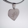 10 pezzi Charms acciaio cuore cupido 18 mm