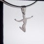 10 pezzi Charms ragazza felice 20 mm 
