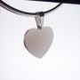Charms Cuore acciaio 19x18 mm 2 pz