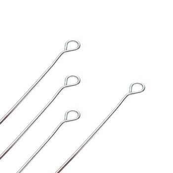 Chiodini a occhiello in acciaio inox 60x07 mm pacco 100 pz