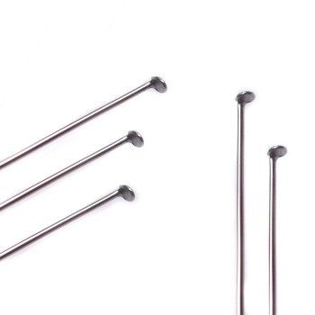 Chiodini testa a L in acciaio 50x06 mm conf. 100 pz