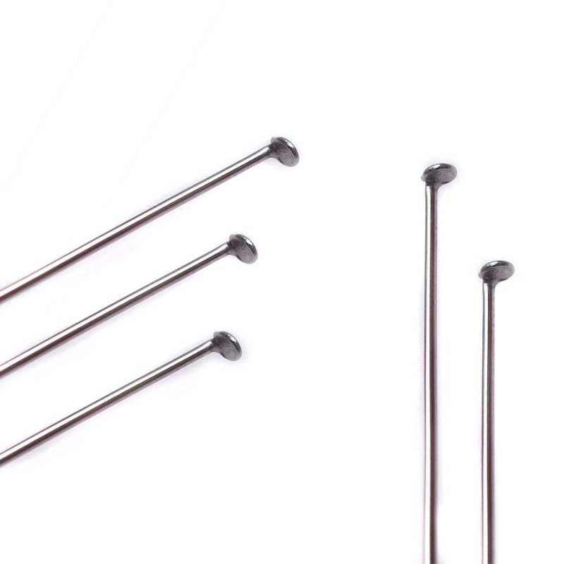 Chiodini testa a L in acciaio 70x07 mm conf. 100 pz (L-acc93) - pietreeminuterie.com