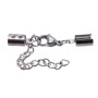 Chiusura completa in acciaio regolabile finale 5 mm pacco 1 pz
