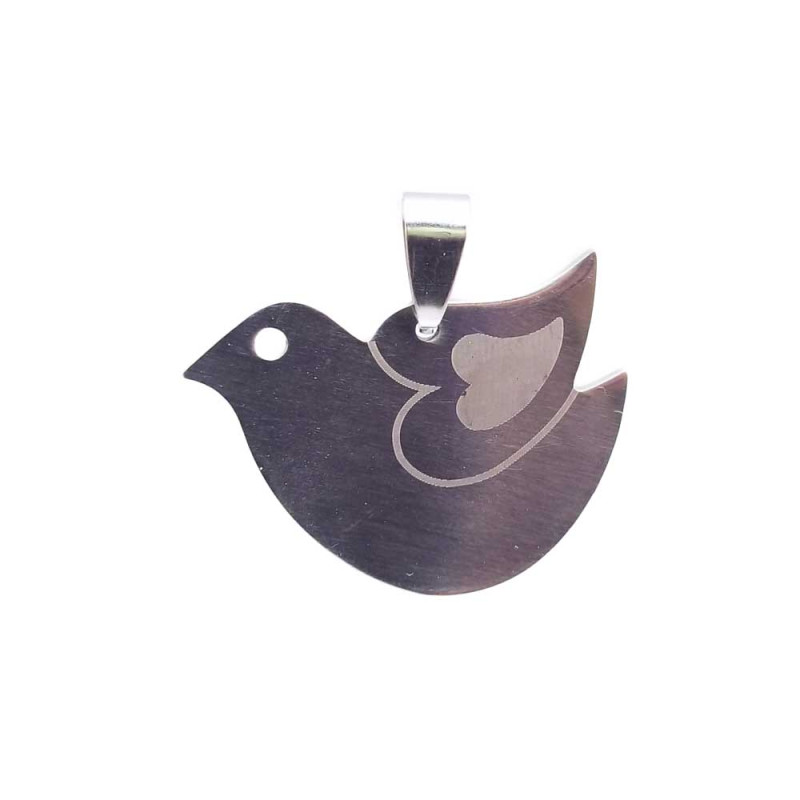 CIONDOLO RONDINE STILE TIFFANY 32x26 1 PEZZO (Cio10012) - pietreeminuterie.com