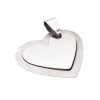 Cuore Ad Incastro 24 mm pacco 1 pezzo (cru88) - pietreeminuterie.com