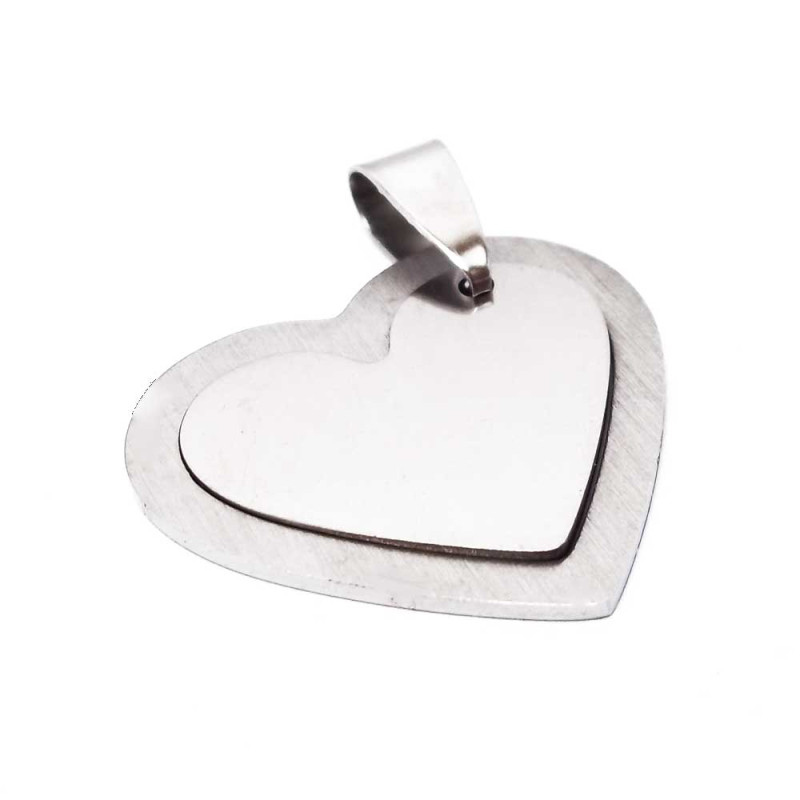 Cuore Ad Incastro 24 mm pacco 1 pezzo (cru88) - pietreeminuterie.com