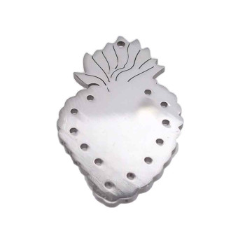 CUORE SACRO 30X18 IN ACCIAIO 1 PEZZO