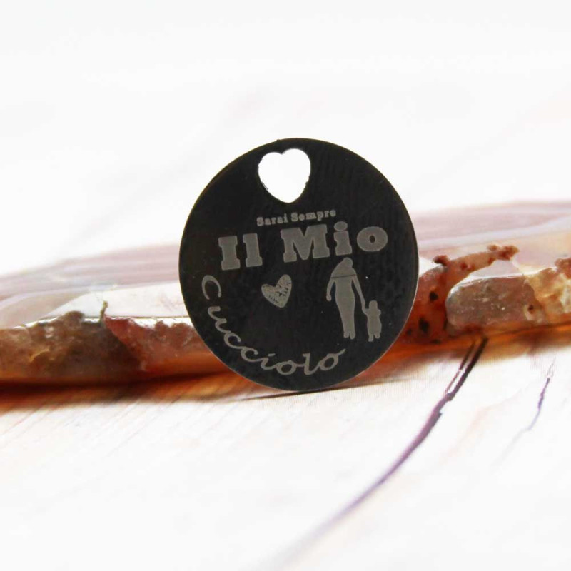 Ciondolo sarai sempre il mio cucciolo pacco 5 pz (cio0203) - pietreeminuterie.com