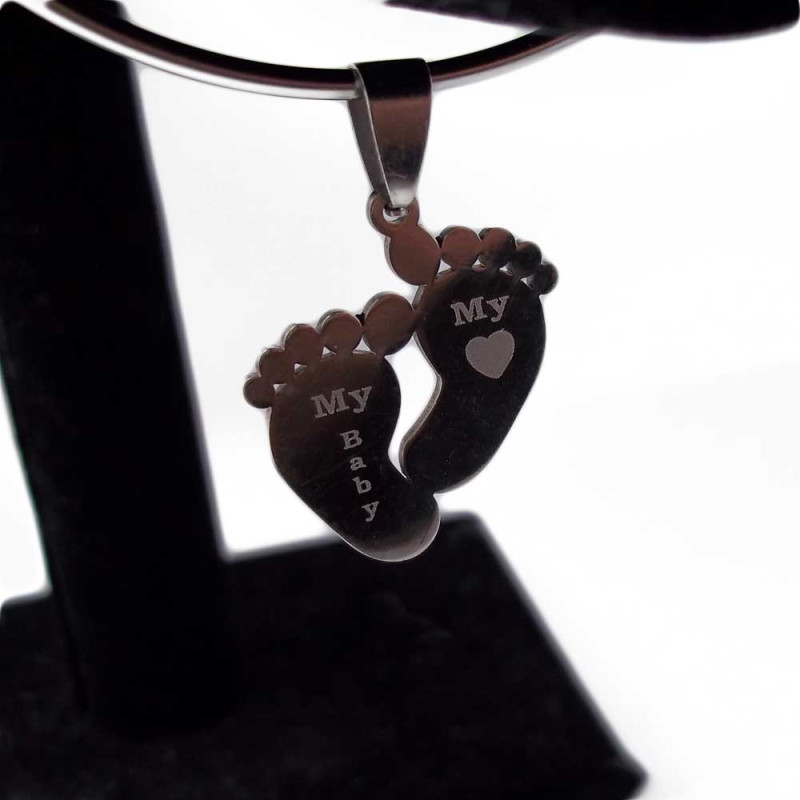 PIEDINI CON SCRITTA 26 MM PACCO 1 PEZZO (ped44) - pietreeminuterie.com