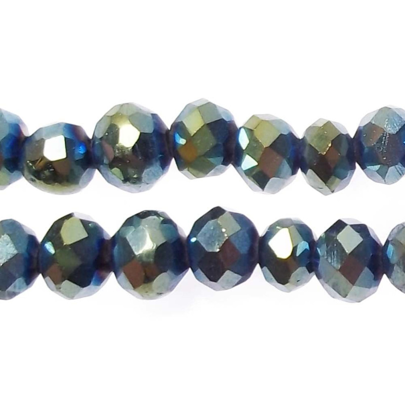 Cristalli rondella multicolor 4 mm ilo 40 cm (FR8532) - pietreeminuterie.com