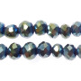 Cristalli rondella multicolor 4 mm ilo 40 cm