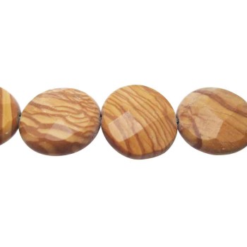 Diaspro jasper disco sfacc. 13/15 mm conf. 10 pz Diaspro jasper disco sfacc. 13/15 mm conf. 10 pz