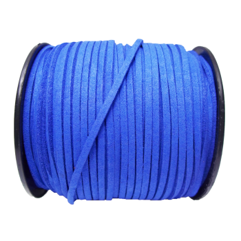 FILO ALCANTARA BLU 3 MM PACCO 2 MT
