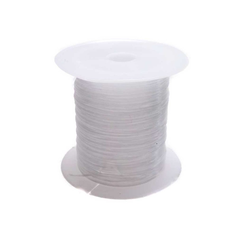 Filo nylon trasparente 0.60 mm circa 10 mt pacco 1 pz (axs5) - pietreeminuterie.com
