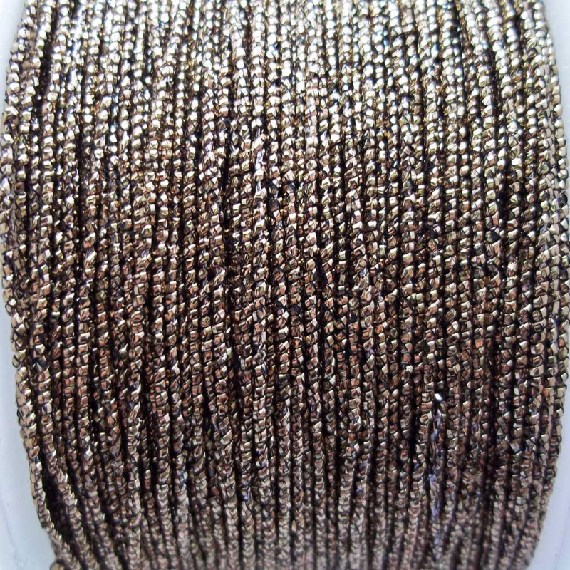 Filo in poliestere 1 mm bronzo pacco 5 metri (fil03) - pietreeminuterie.com