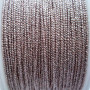 Filo in poliestere 1 mm oro rosa pacco 5 metri